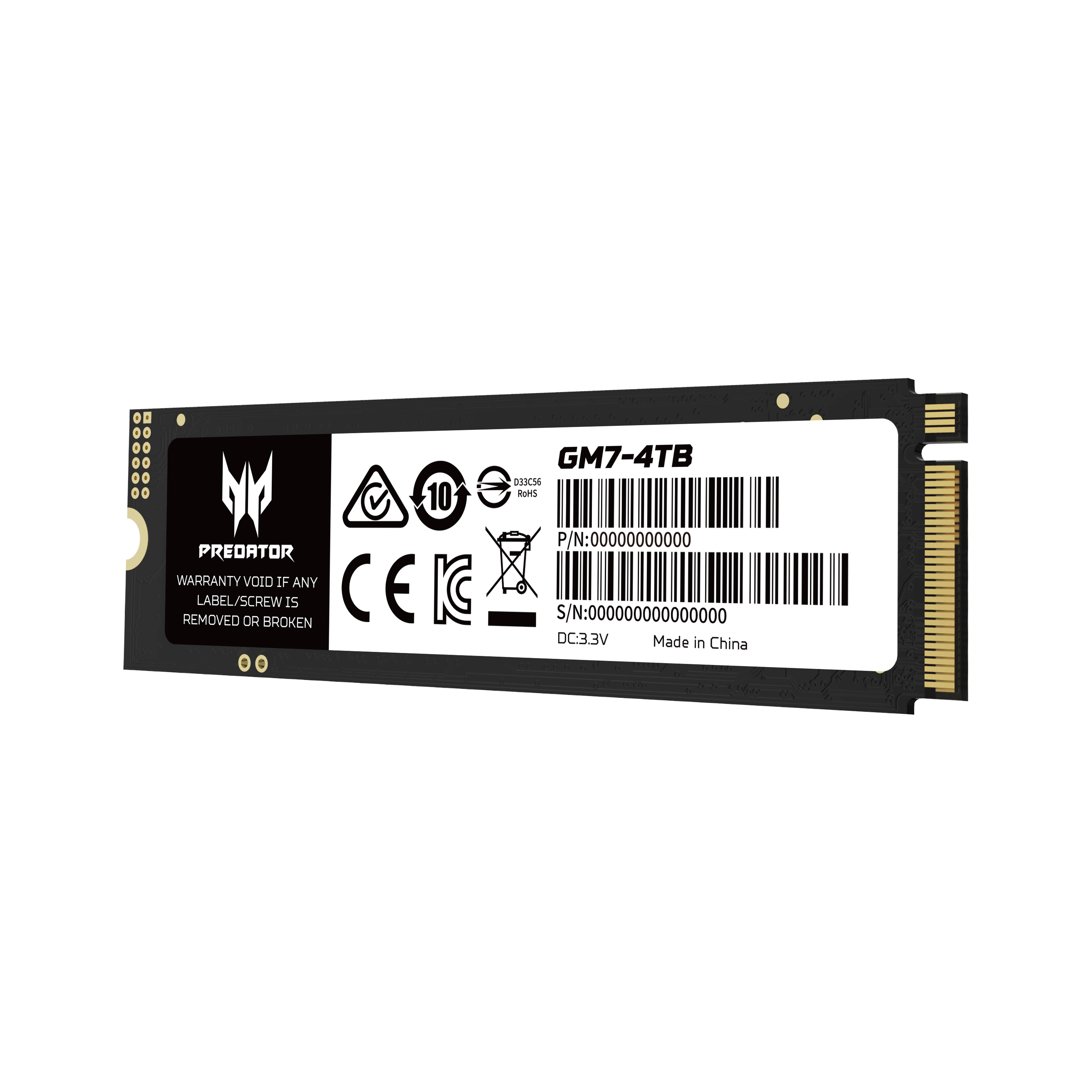 Predator GM7 PCIe 4.0 SSD